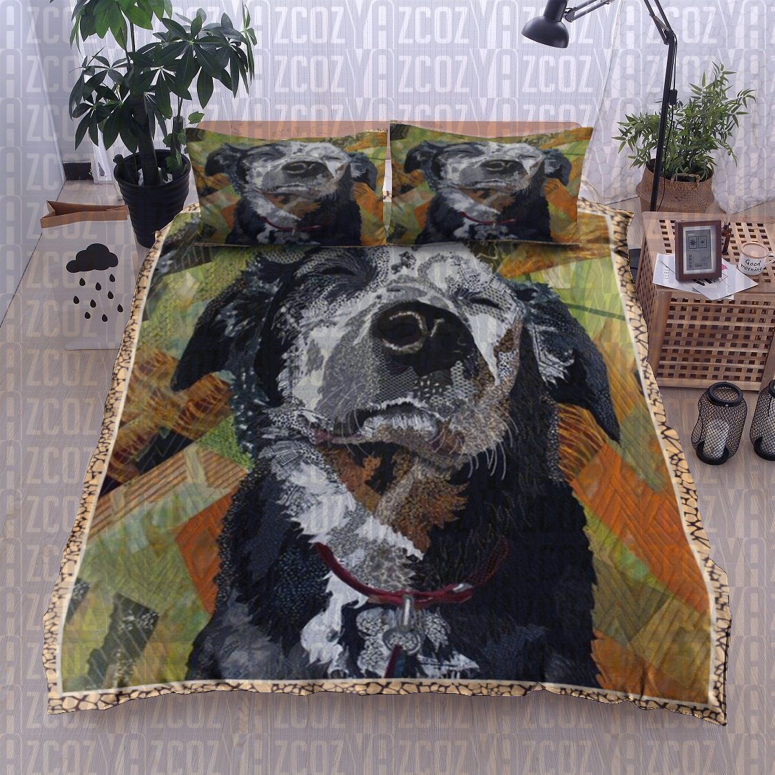 Australian Shepherd Dog Bedding Set