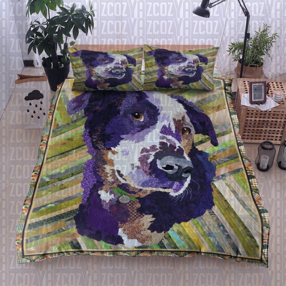 Australian Shepherd Dog Bedding Set