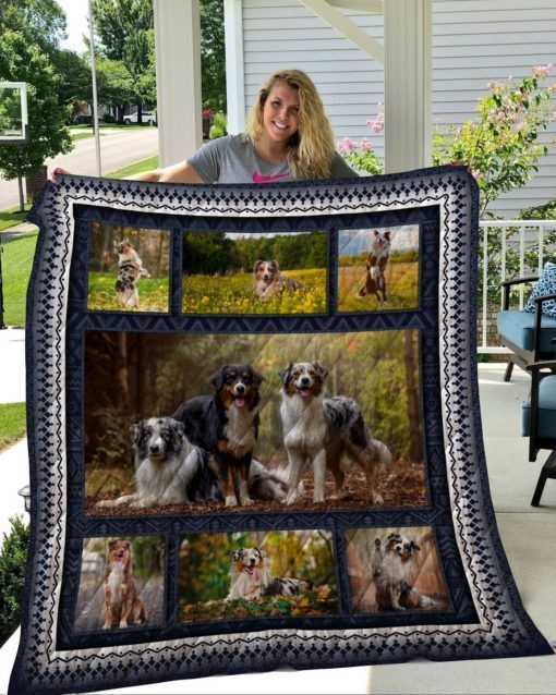 Australian Shepherd Quilt Blanket DHC2911343VT