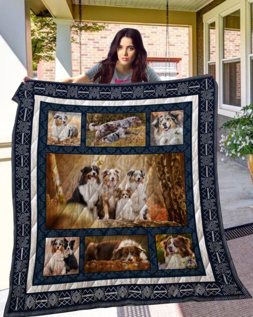 Australian Shepherd Quilt Blanket DHC2911345VT