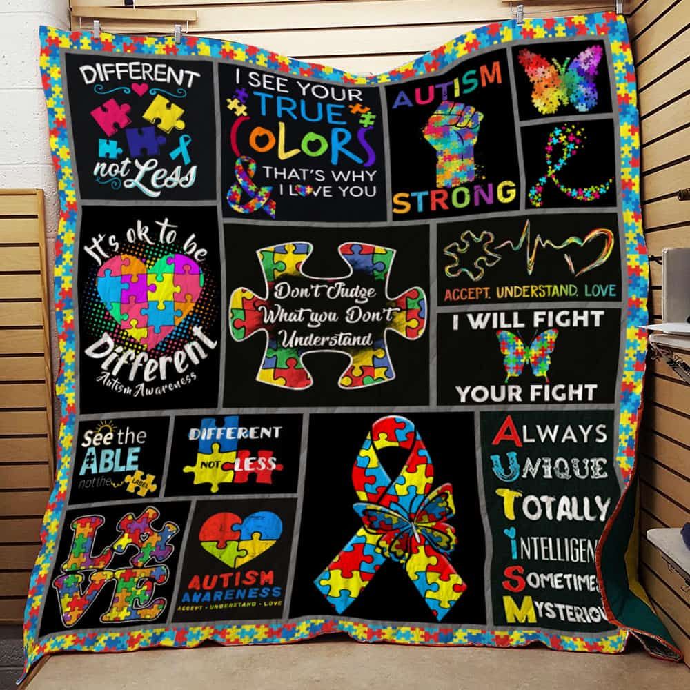 Autism Awareness Quilt Th323 Dhc11121519Dd