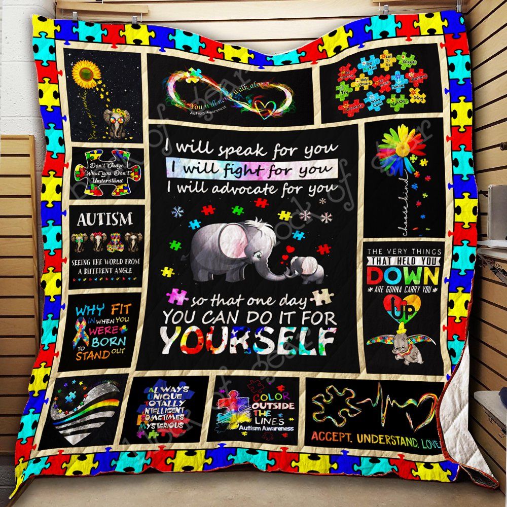Autism Awareness Quilt Thh843 Dhc11123521Dd