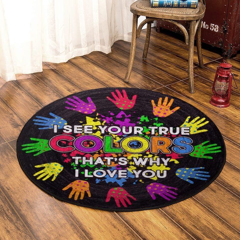 Autism Round Carpet