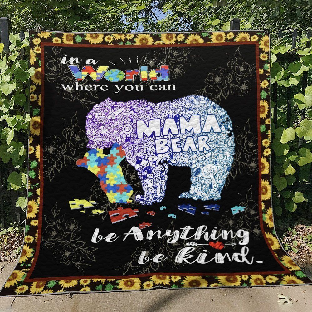 Autism BL230706B Quilt Blanket