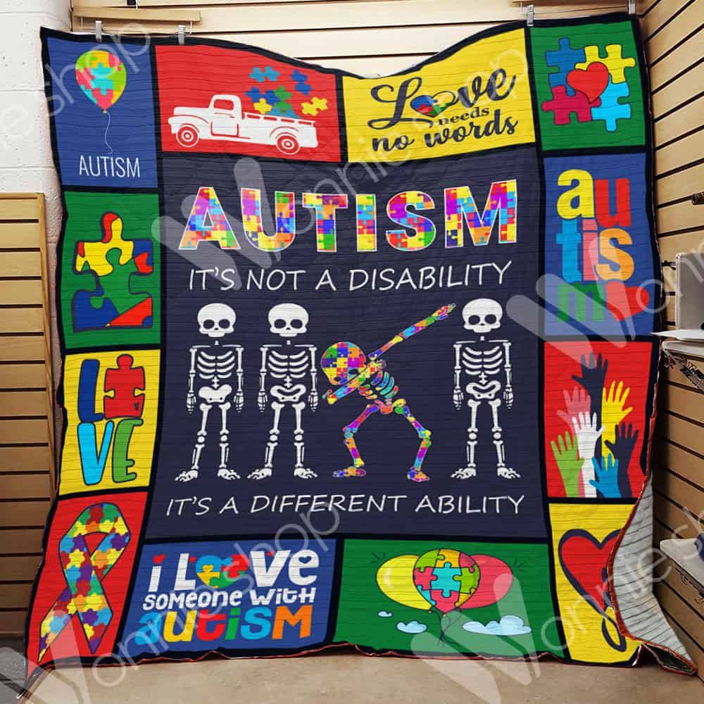 Autism Blanket LNT1112024 Quilt Blanket