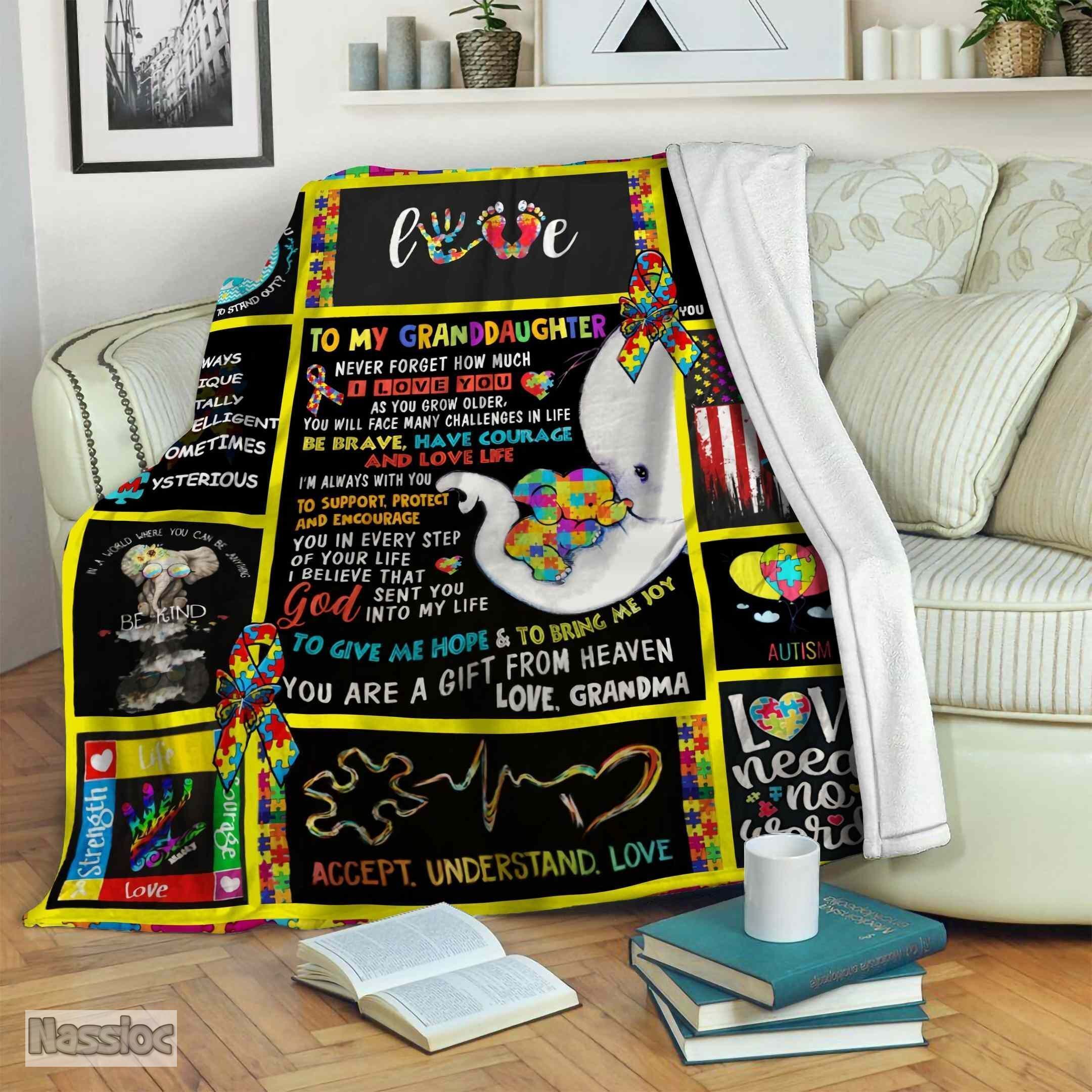 Autism Fleece Blanket