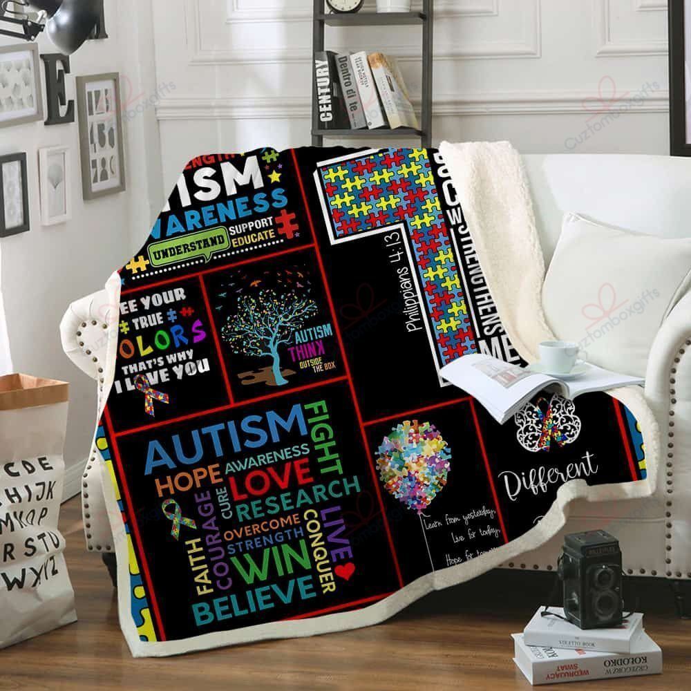 Autism Fleece Blanket