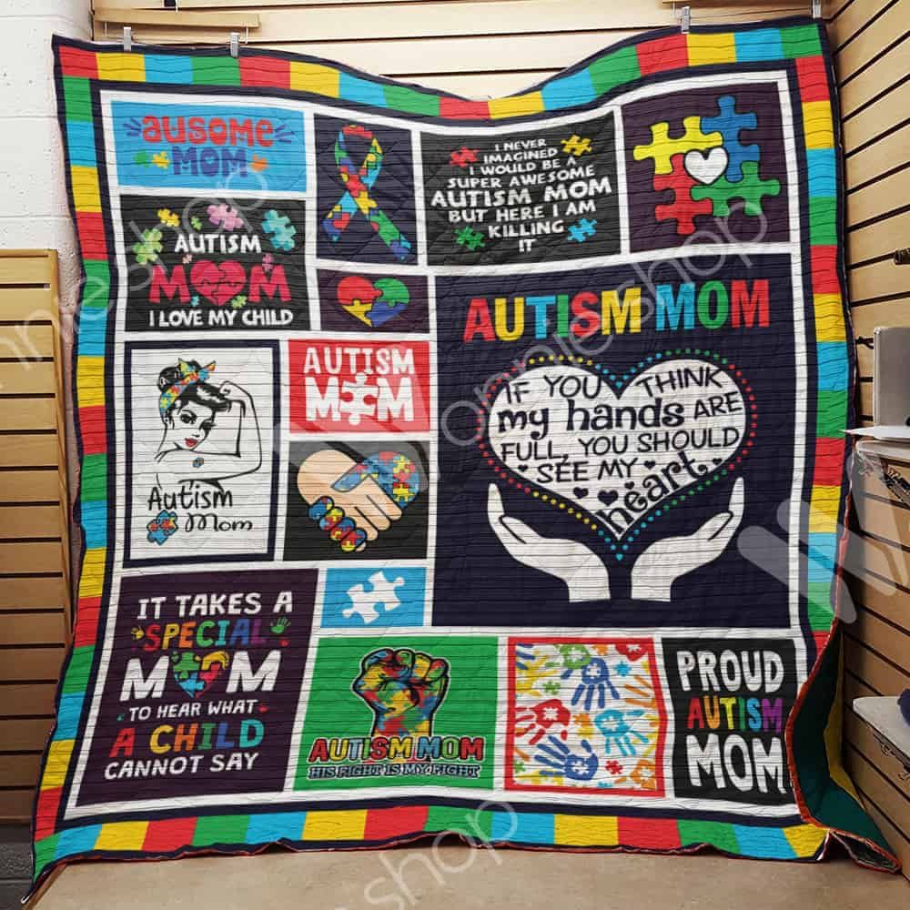 Autism Mom Quilt Blanket DHC1102987TD