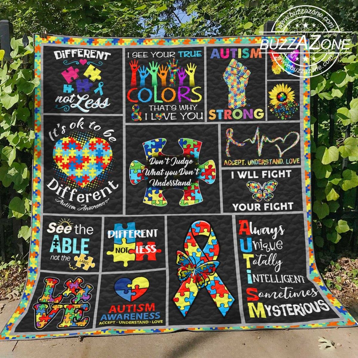 Autism Quilt Blanket DHC0712146VT