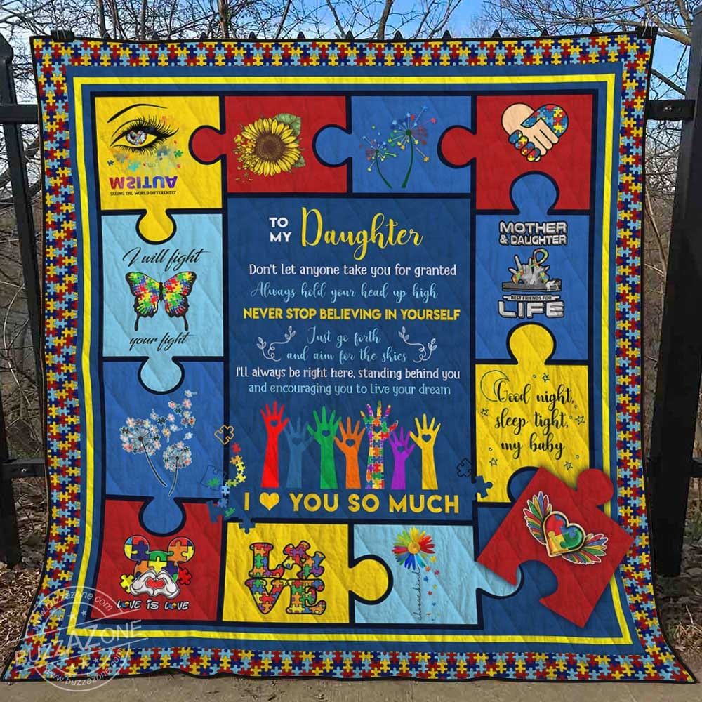 Autism Quilt Blanket DHC071237VT