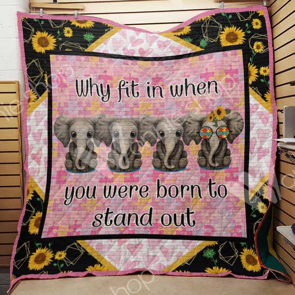 Autism Quilt Blanket DHC11021027TD