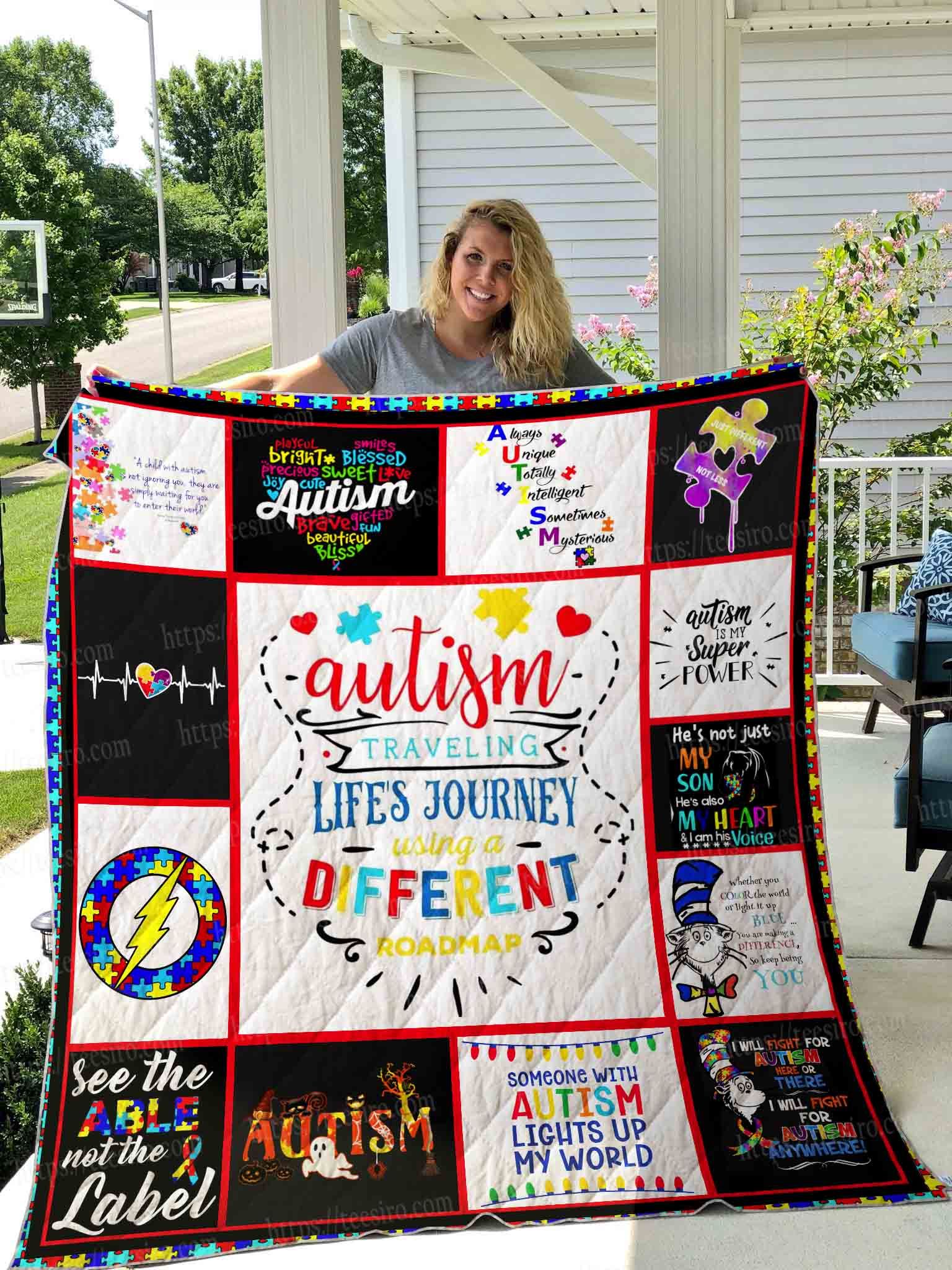 Autism Quilt Blanket DHC1501673VT