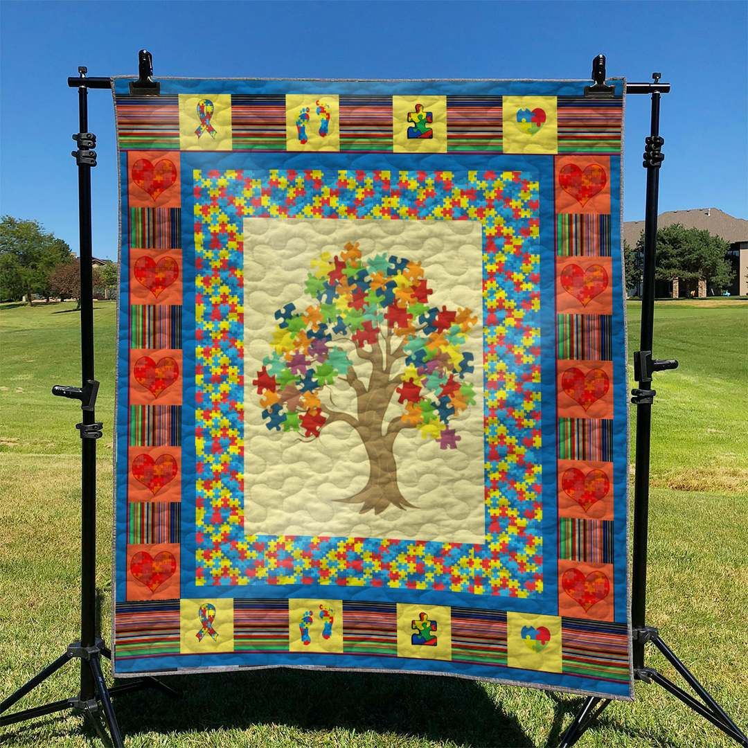 Autism TD2809010 Quilt Blanket