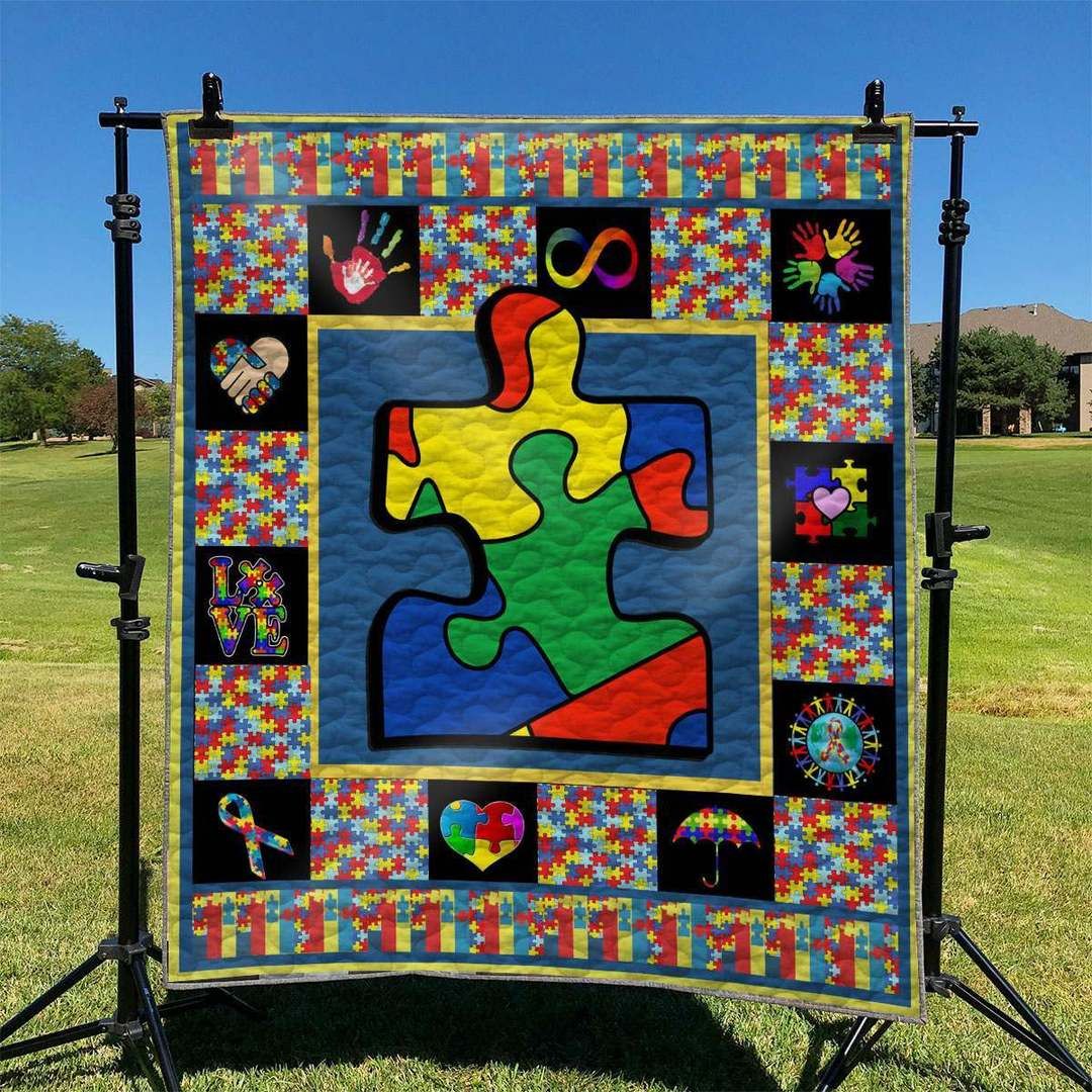 Autism TD2809011 Quilt Blanket