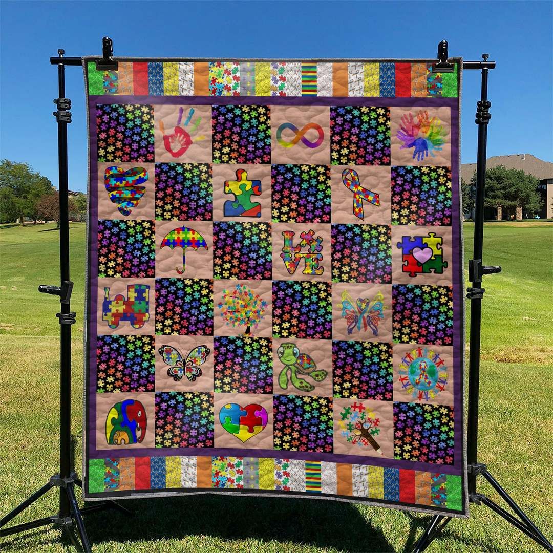 Autism TD2809014 Quilt Blanket