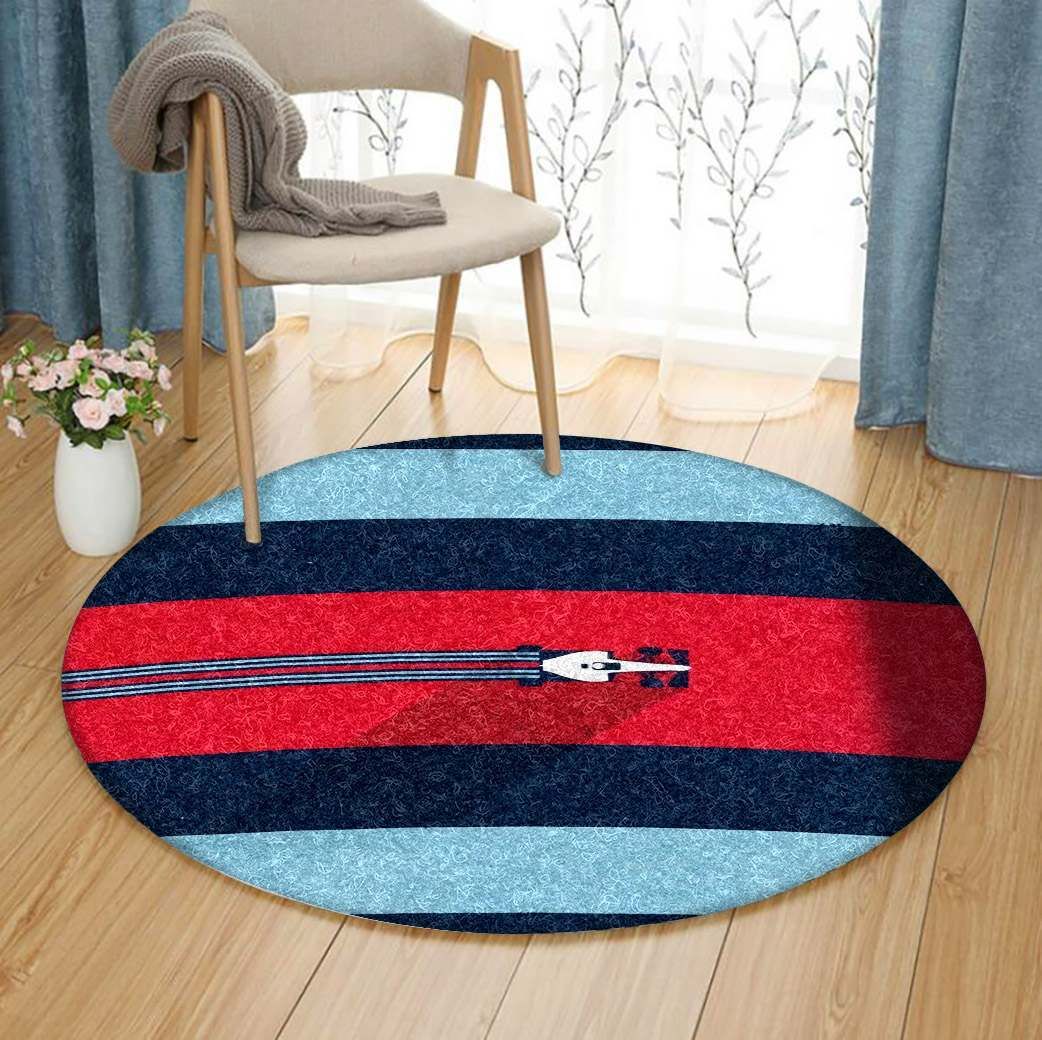 Auto Racing Round Carpet