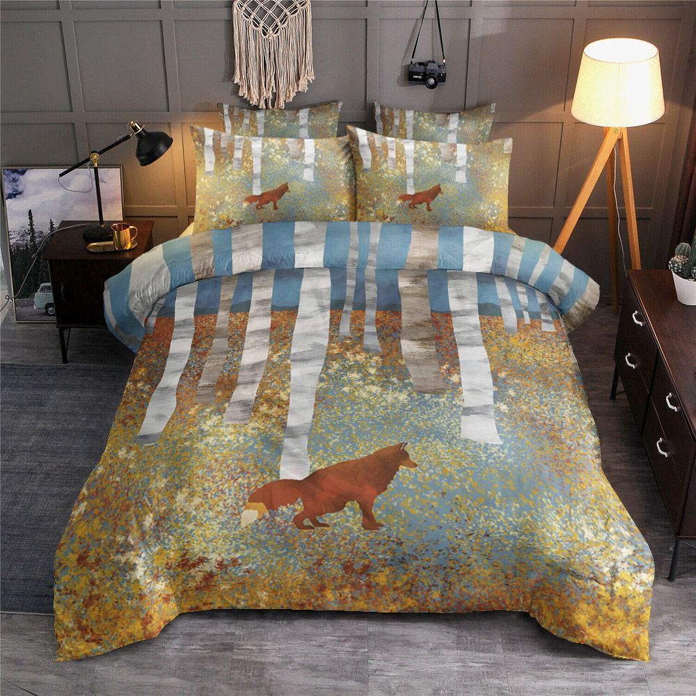 Autumn Fox Bedding Set