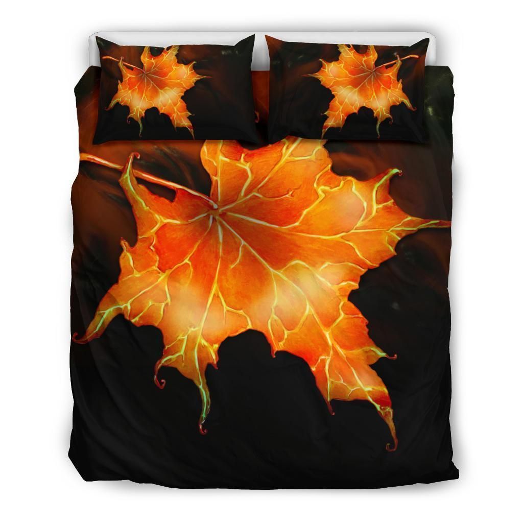 Autumn Maple Leaf Bedding Set