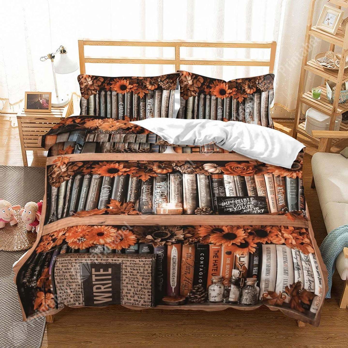 Autumn Reader Bedding Set