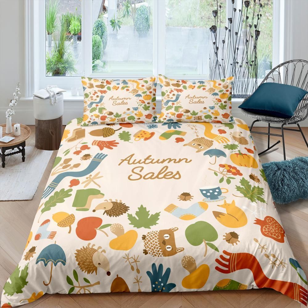 Autumn Sales Design Bedding Set