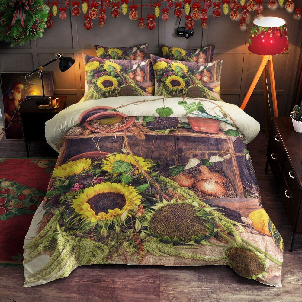 Autumn Sunflower Bedding Set