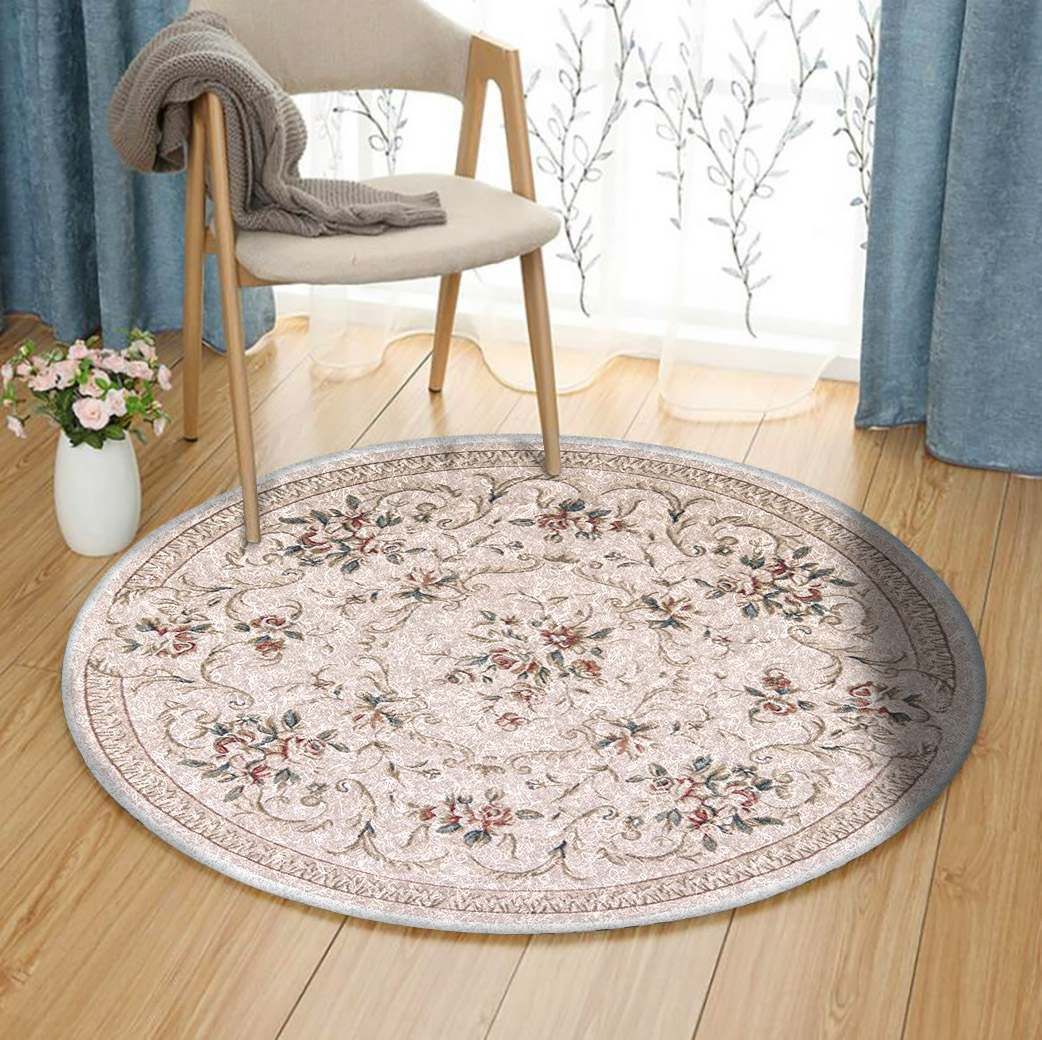 Avalon Aubusson Round Carpet