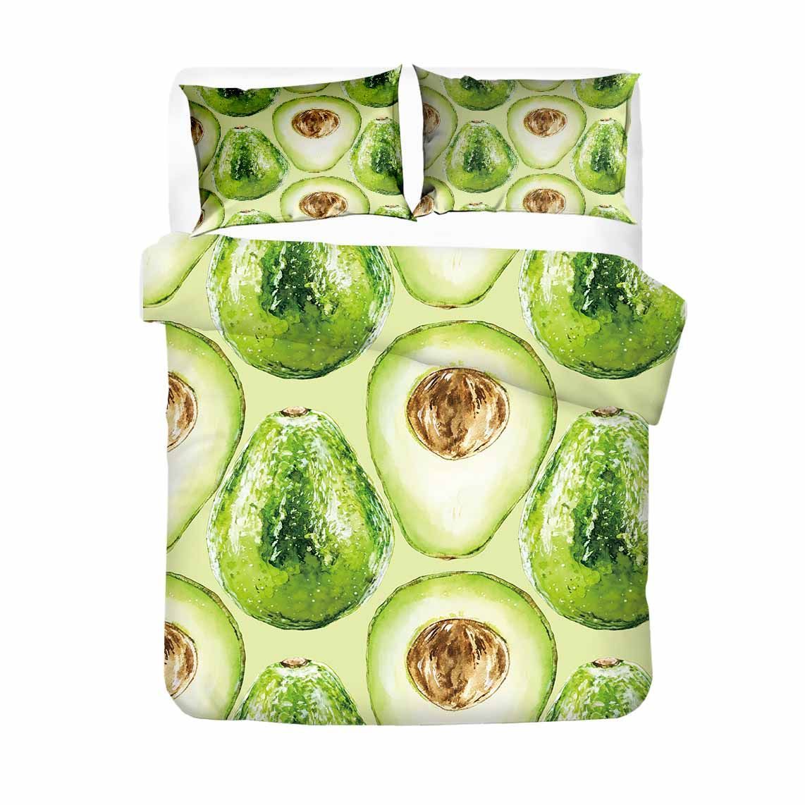 Avocado Delicious Printed Bedding Set