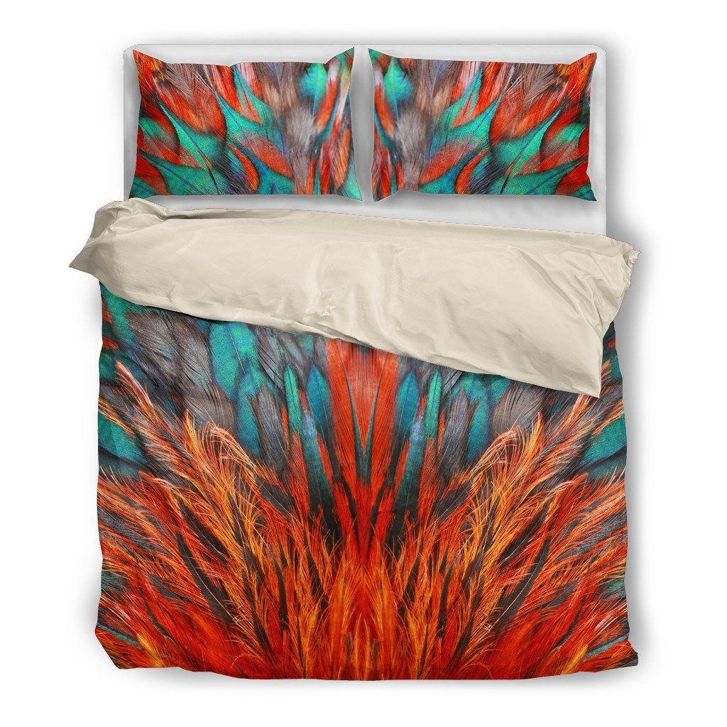 Awesome Flame Feathers Bedding Set