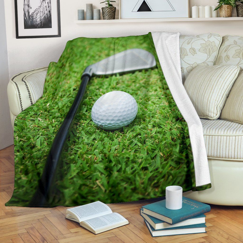 Awesome Golfers Sherpa Fleece Blanket