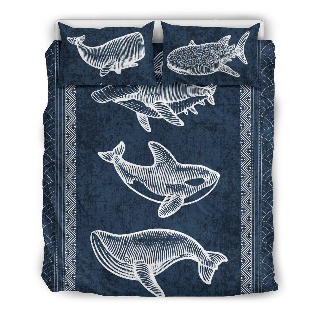 Awesome Marine Animals Bedding Set