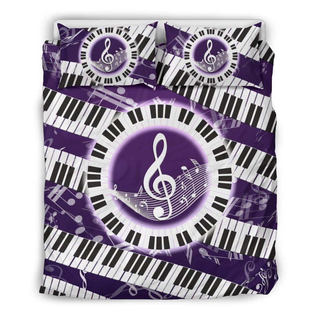 Awesome Musical Notes Bedding Set