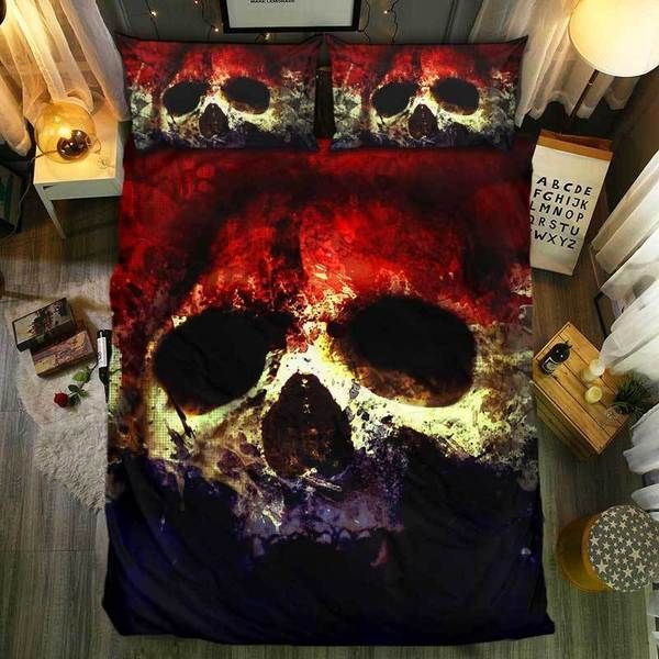 Awesome Skull Bedding Set