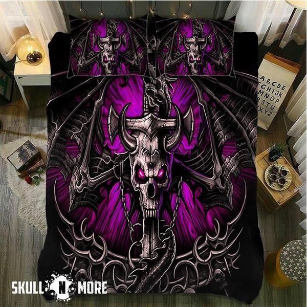 Awesome Skull Bedding Set