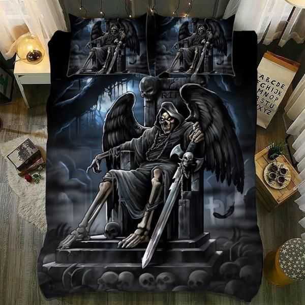 Awesome Skull Bedding Set