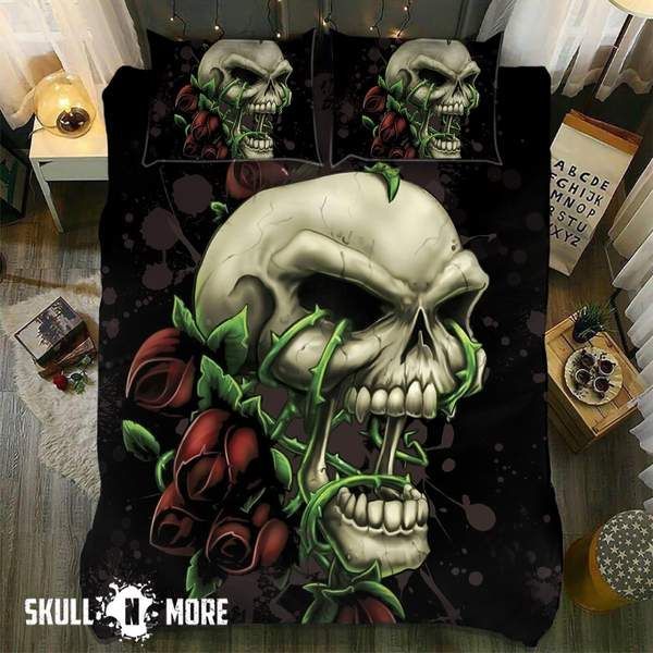 Awesome Skull Bedding Set