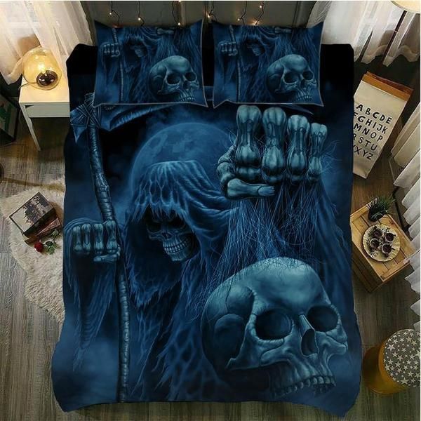 Awesome Skull Bedding Set