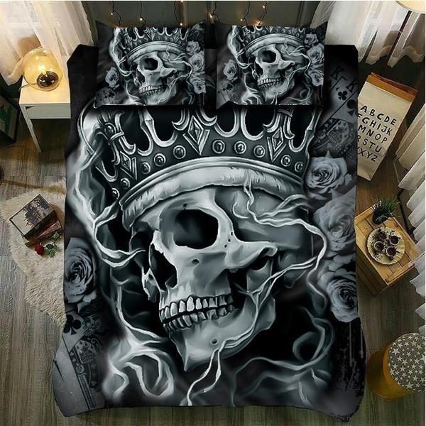 Awesome Skull Bedding Set
