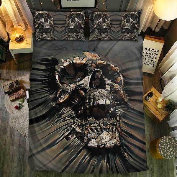 Awesome Skull Bedding Set