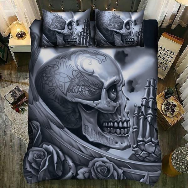 Awesome Skull Bedding Set