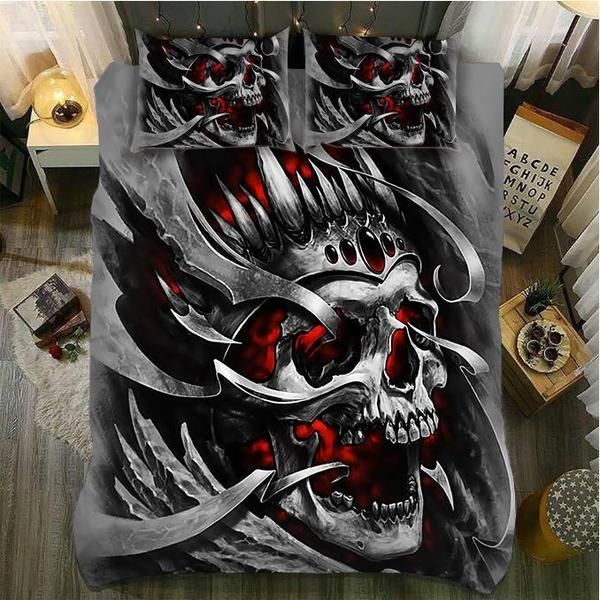 Awesome Skull Bedding Set