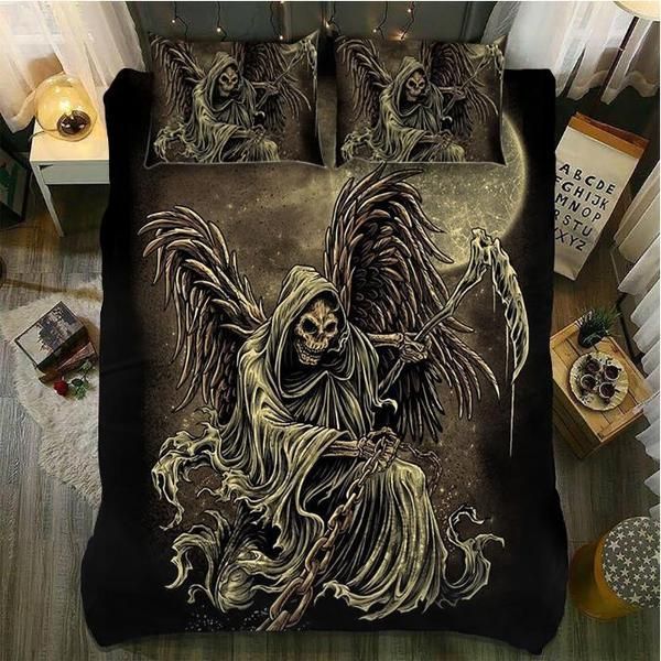 Awesome Skull Bedding Set