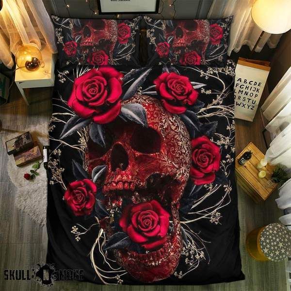 Awesome Skull Bedding Set
