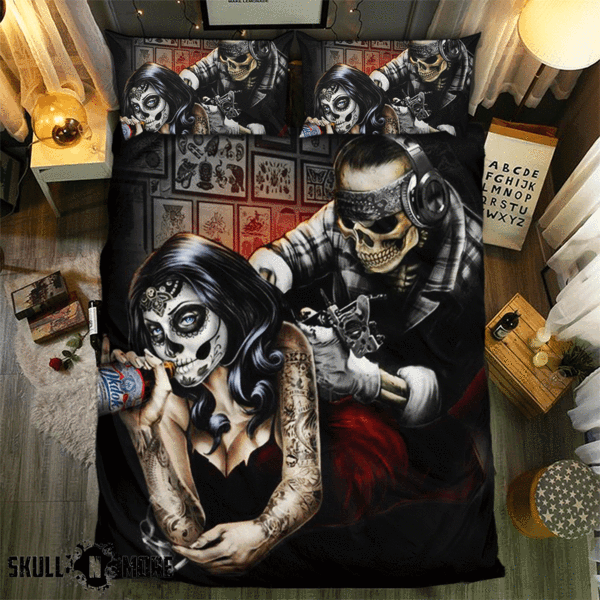 Awesome Skull Bedding Set