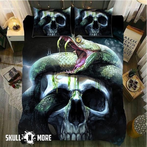 Awesome Skull Bedding Set