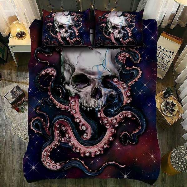 Awesome Skull Bedding Set