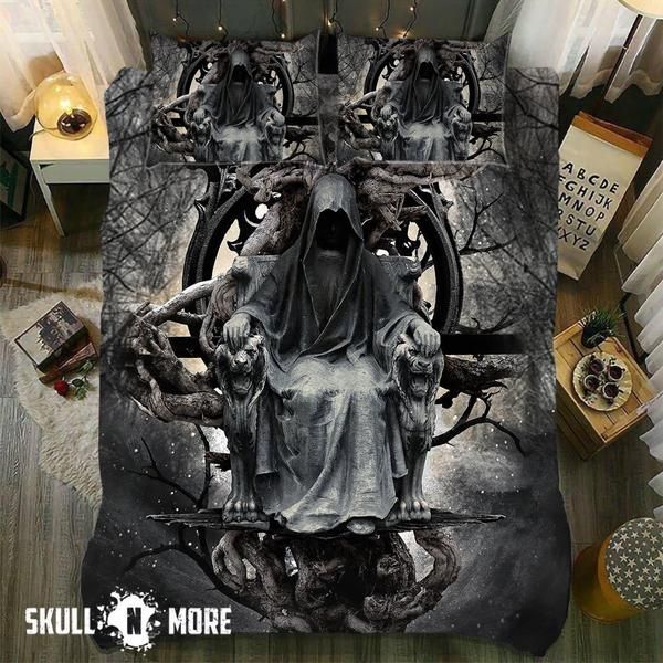 Awesome Skull Bedding Set