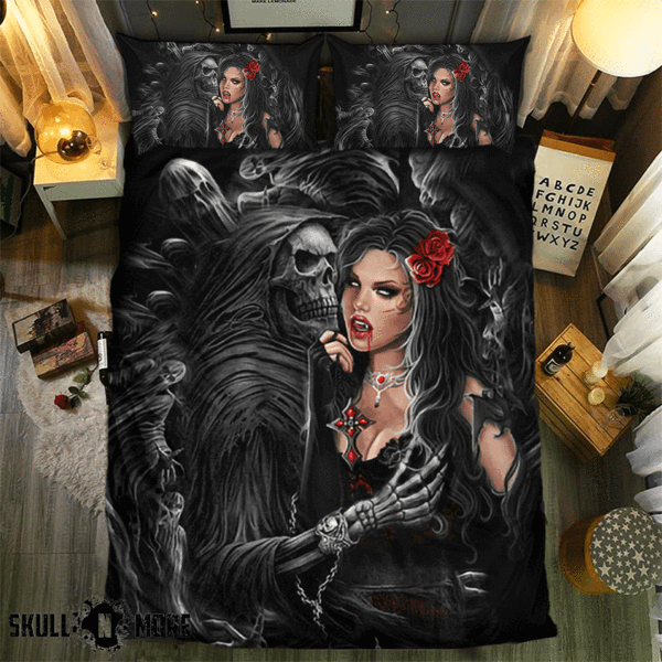 Awesome Skull Bedding Set