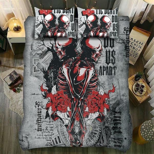 Awesome Skull Bedding Set