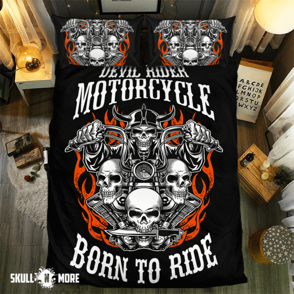 Awesome Skull Bedding Set