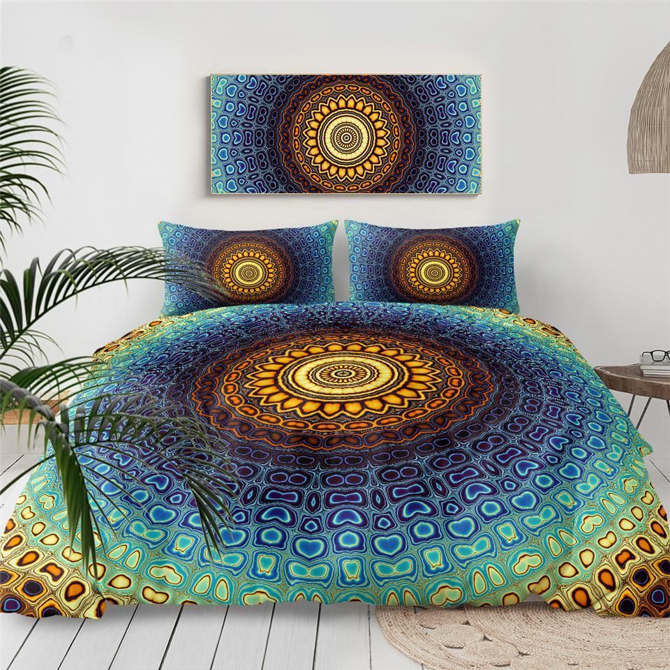 Aztec Mandala Bedding Set